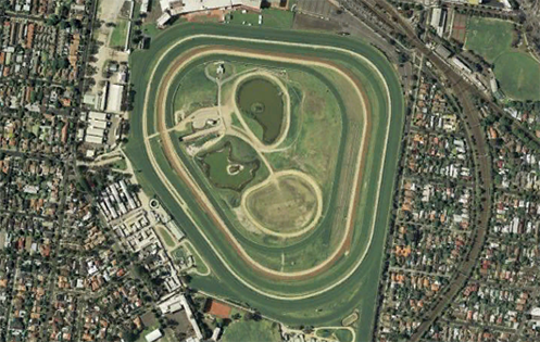 Caulfield Race Track Image